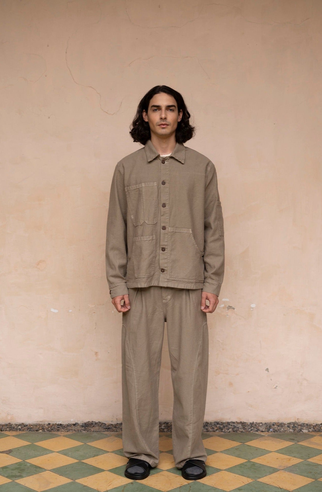 Chaqueta equilibrio arena