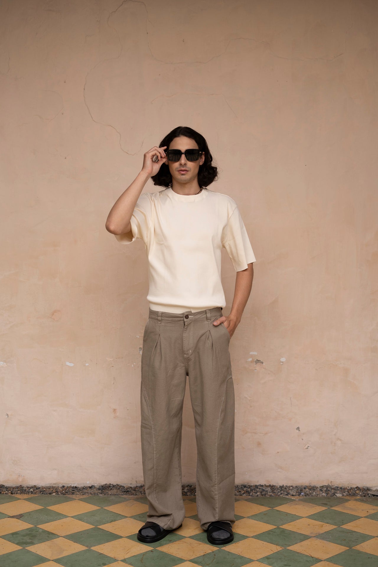 Pantalón senderos arena