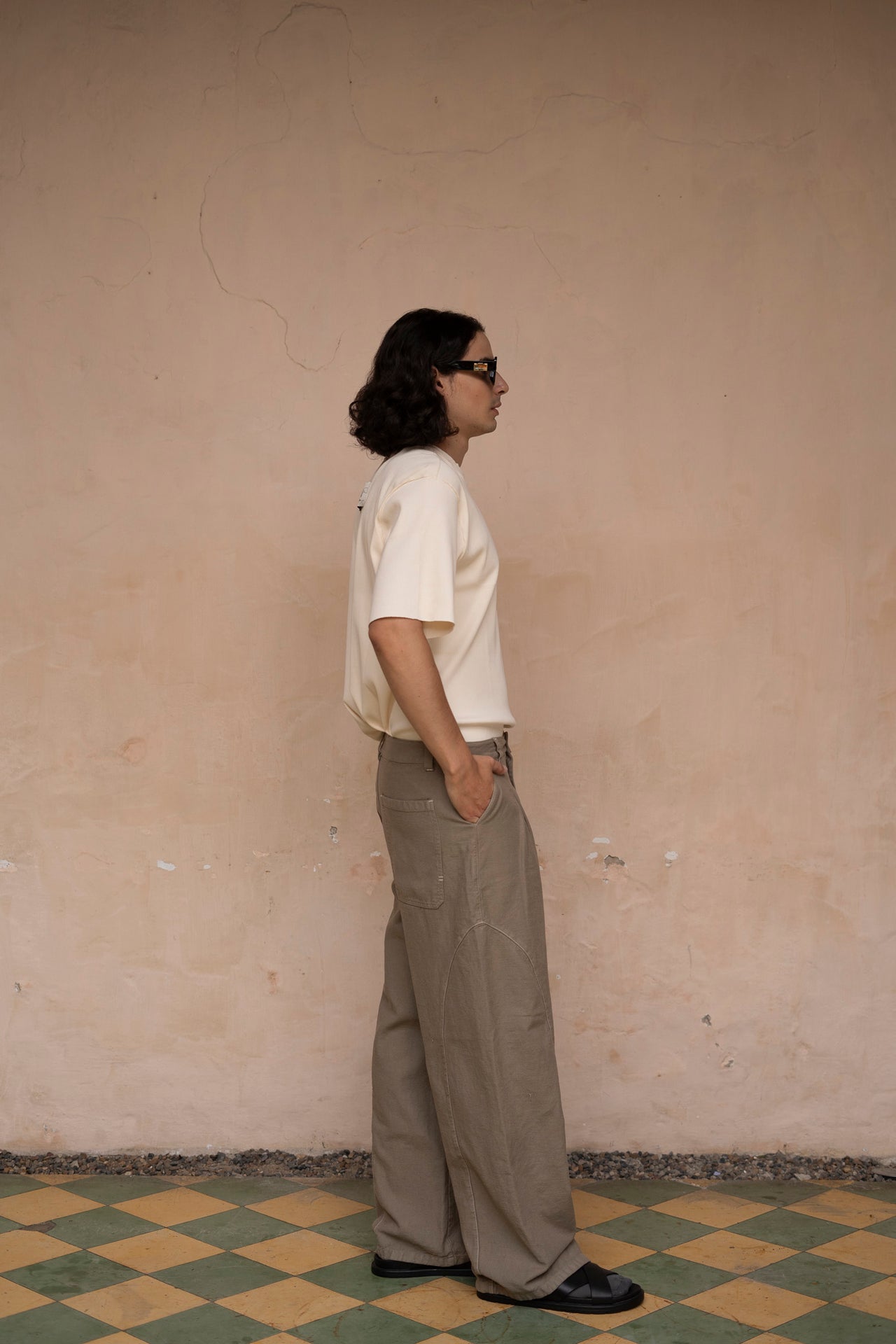 Pantalón senderos arena