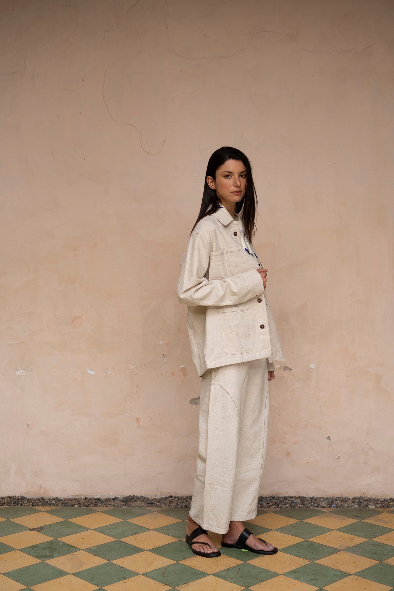 Chaqueta equilibrio crudo