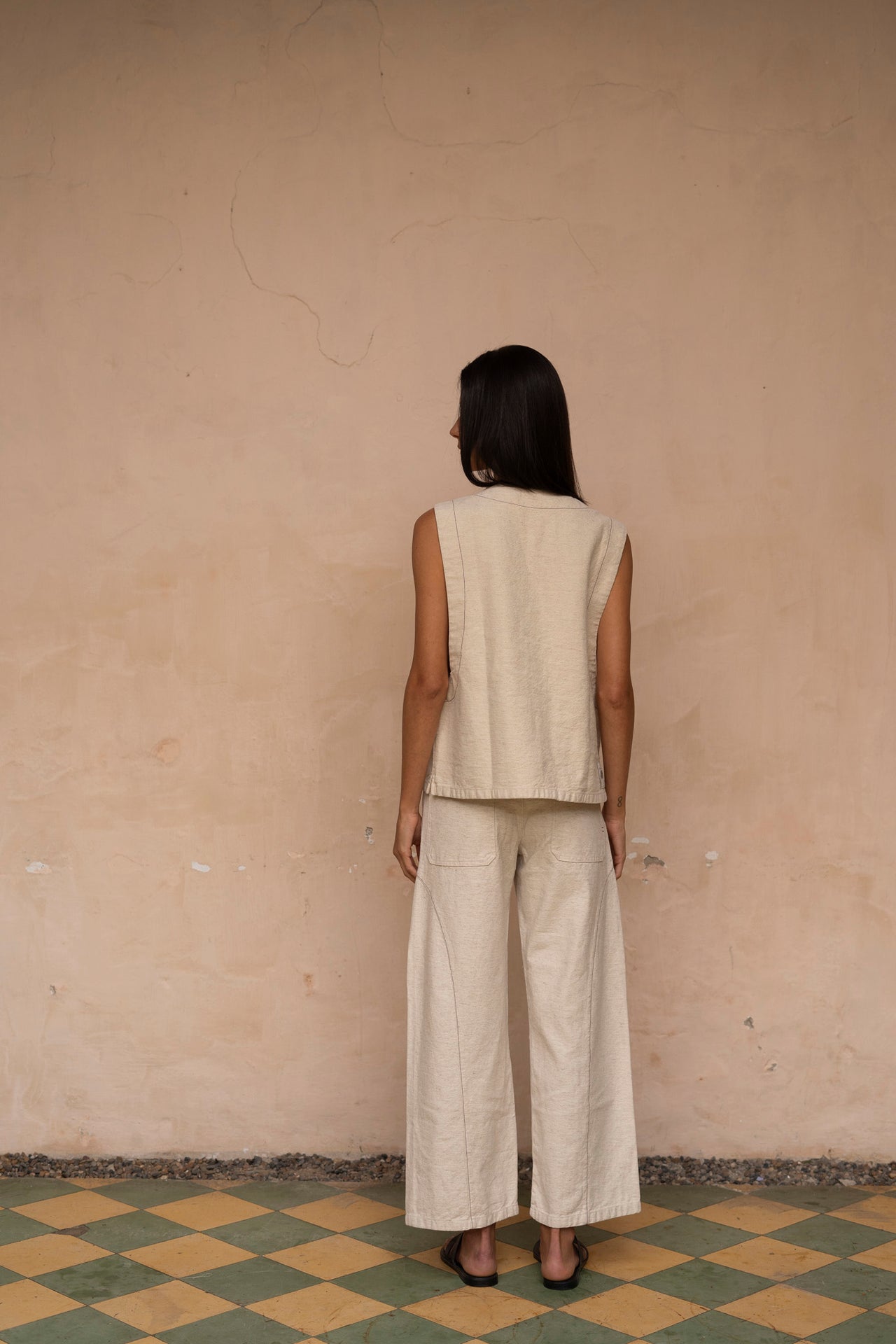 Chaleco Reforma crudo