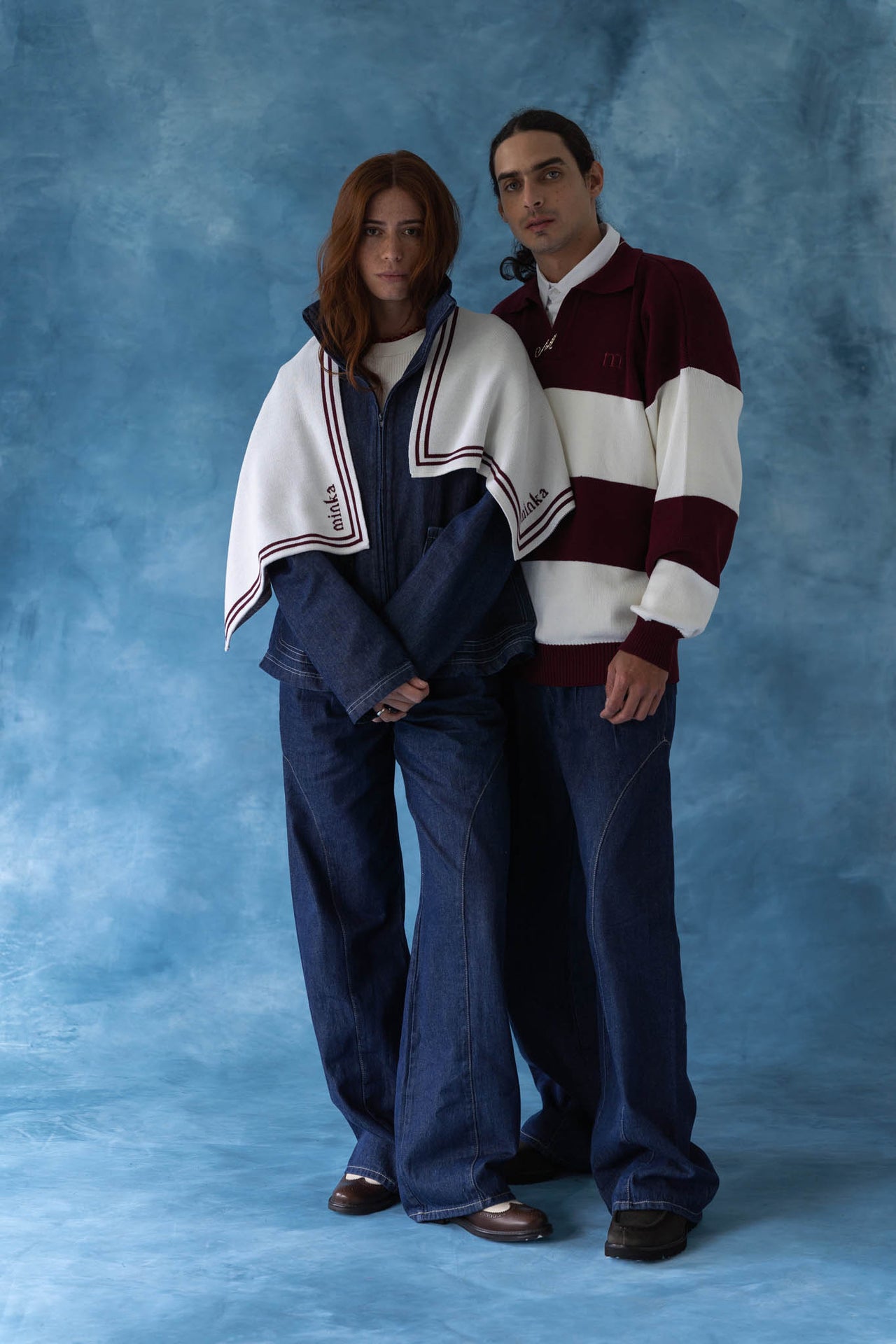 Bufanda La Fuente rojo